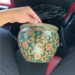 Vintage Chinese fish bowl for sale